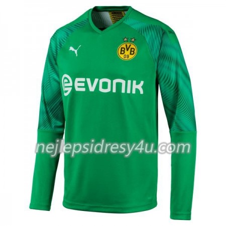 Fotbalový Dres Borussia Dortmund Brankářské Domácí 2019/20 Dlouhý Rukáv